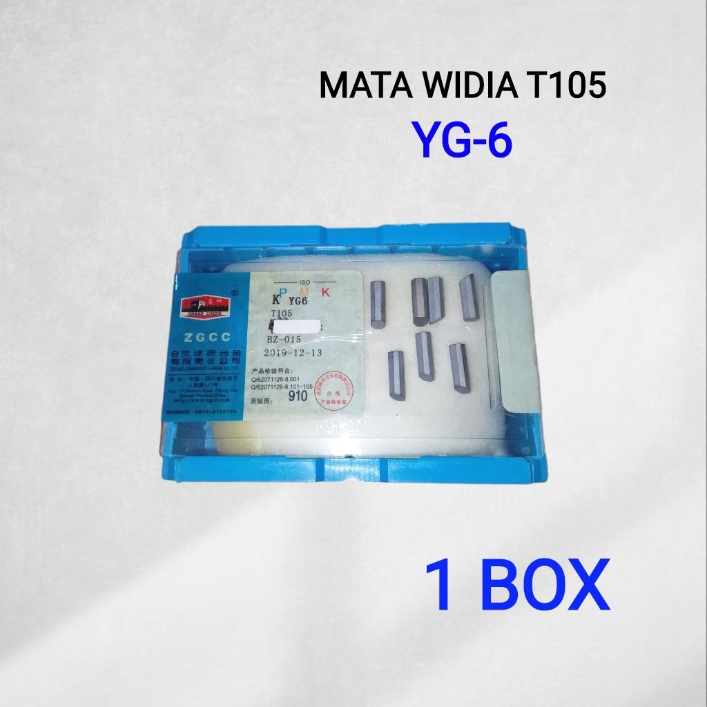 Widia YG6 T105 mata Widia bubut betel 5 × 15  Carbide sumur bor