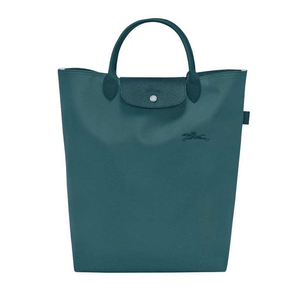 NEW LC Le Pliage Green Totebag - Peacock