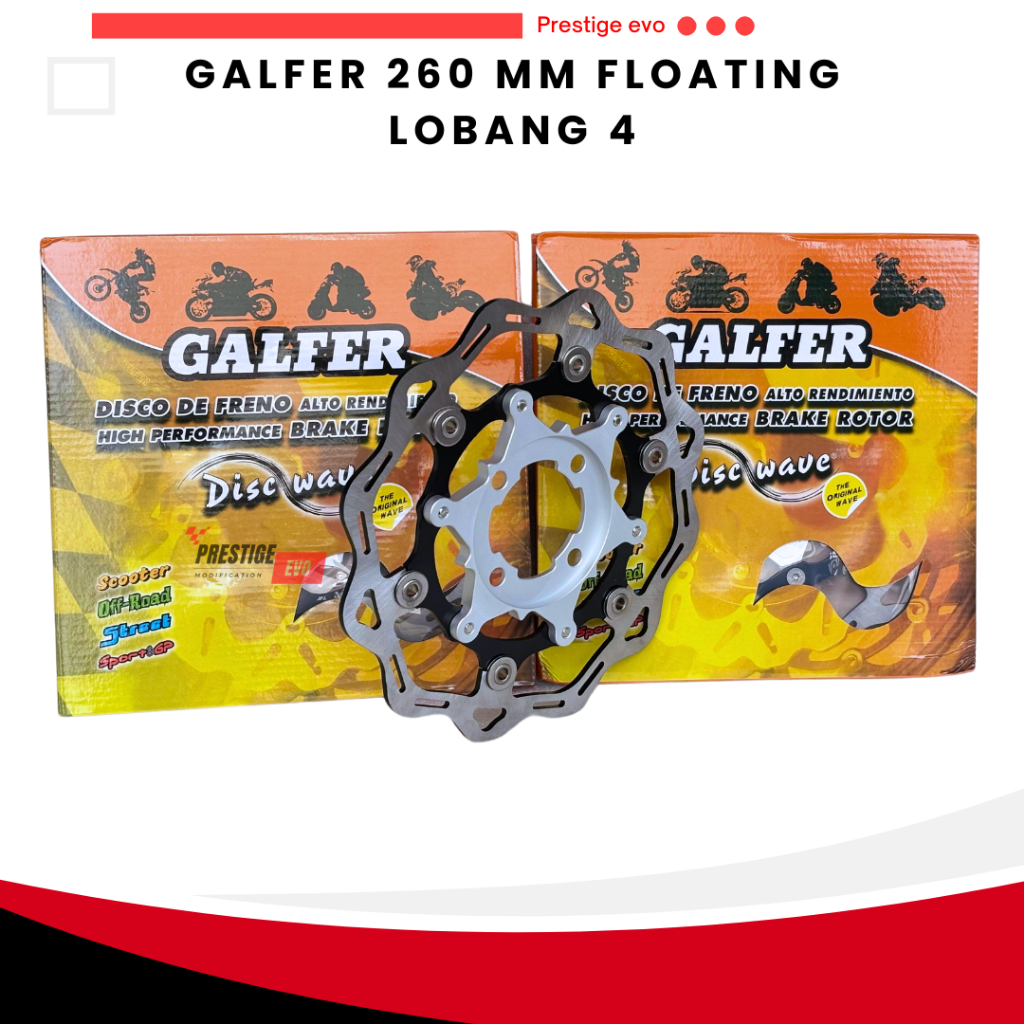 Galfer Floating Disc 260mm For Honda Yamaha || Galfer 260mm Floating Brake Disc For Motorcycles