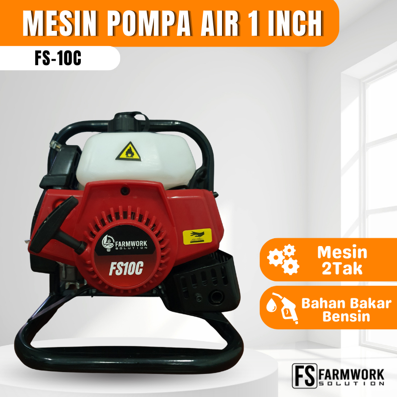 Alkon Mesin Pompa Air Sawah 1 Inch 4 Tak FS-10C