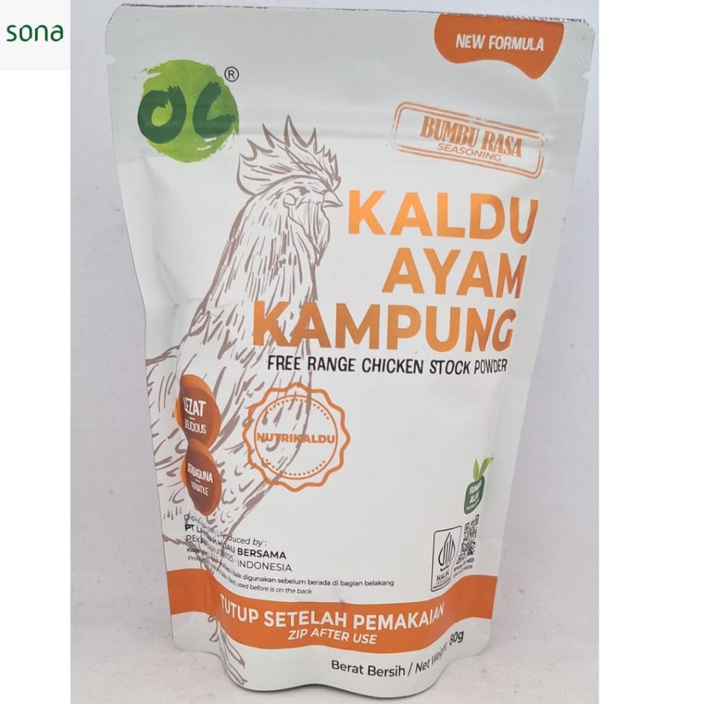 

Kaldu Ayam Kampung 80gr - Organic Center