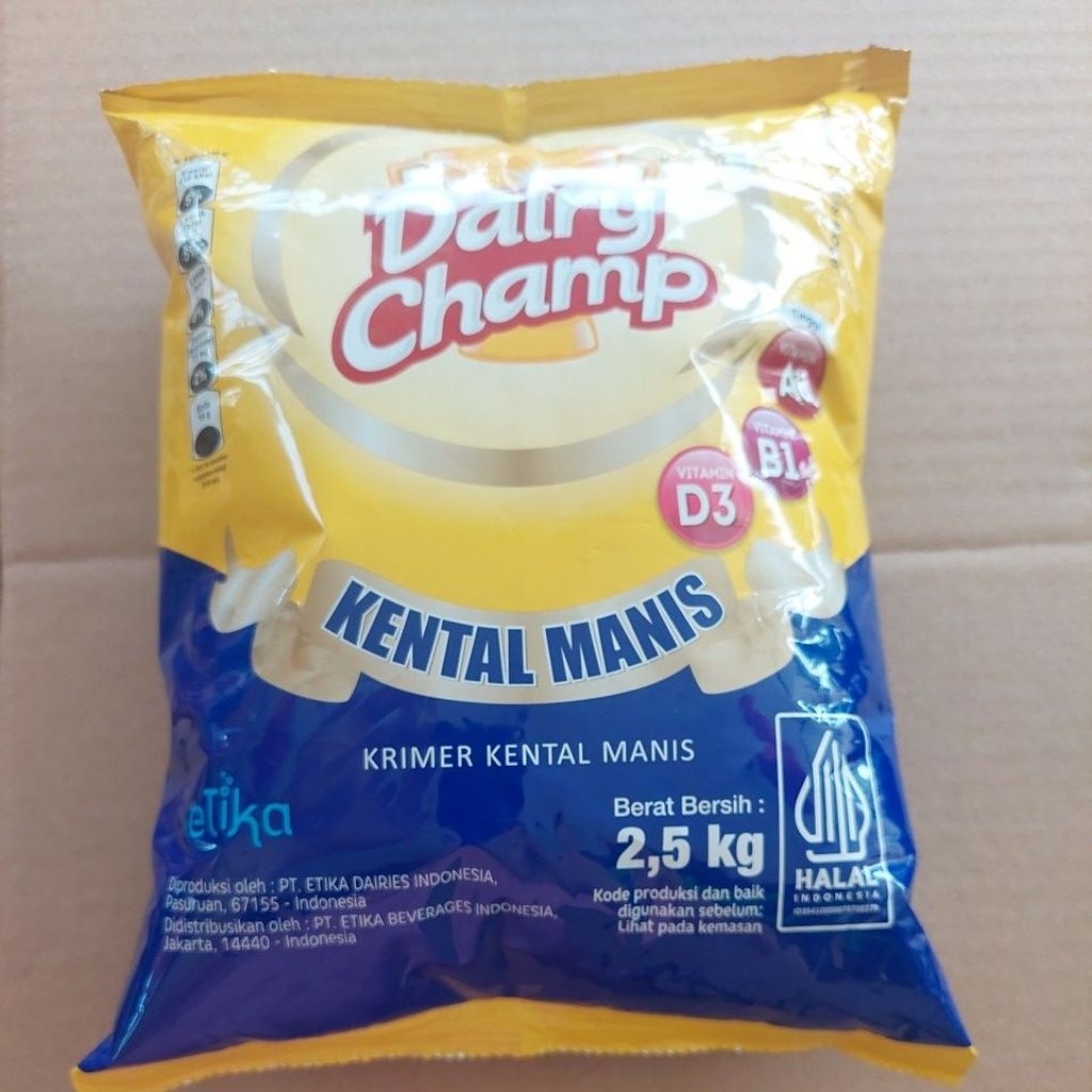 

Diary Champ Susu Kental Manis 2,5 Kg