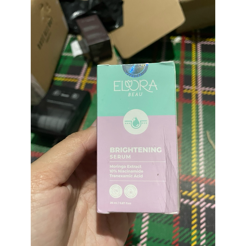 [New]  Elora Beau Brightening Serum 30ml | Npure Licorice Creamy Light Moisturizer | Animate Lip Cre