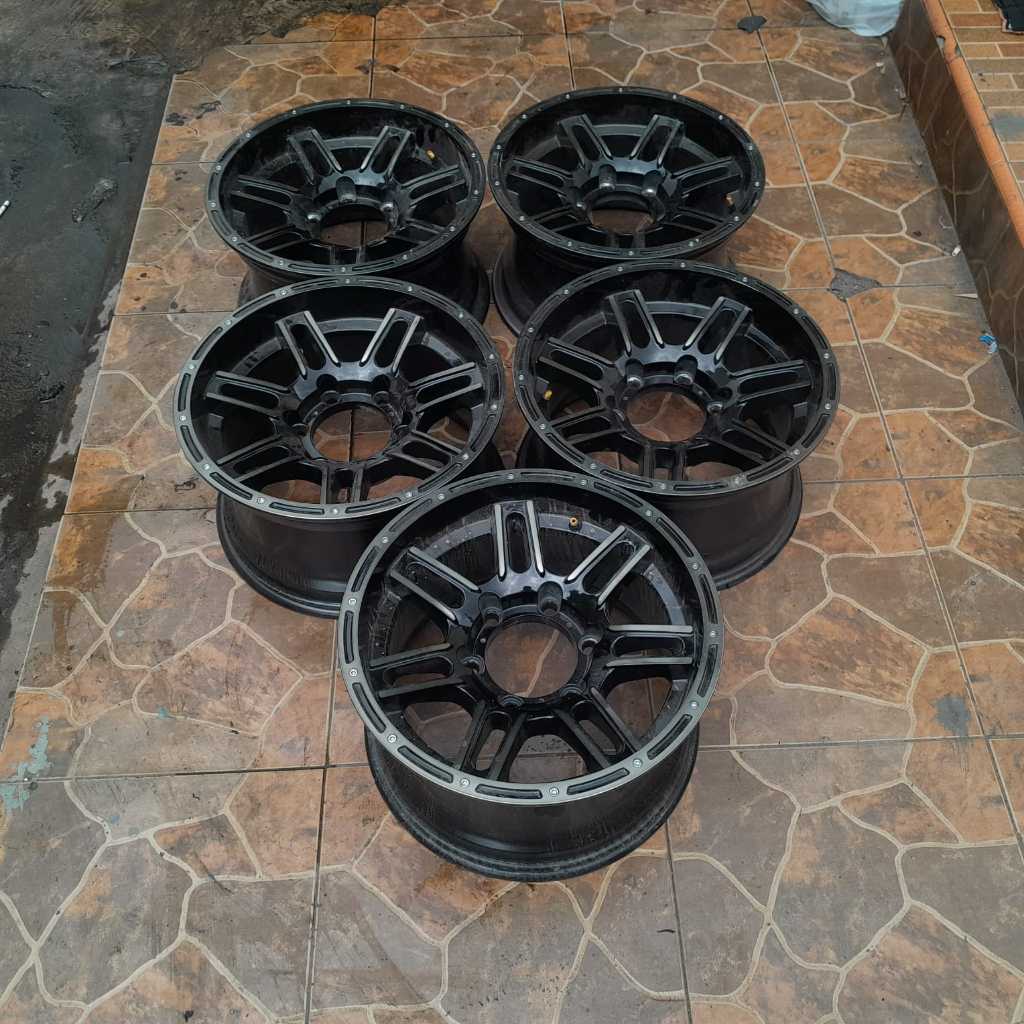 Velg Mobil Seken Bekas Murah Ring 15 Baut 6x139,7 Phanter Hiace Hylux