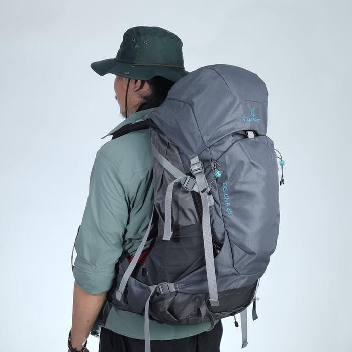Greenforest Deluna 45L Tas Carrier Gunung Aero Balance New Backsytem Tas Gunung Backpack Ransel Free