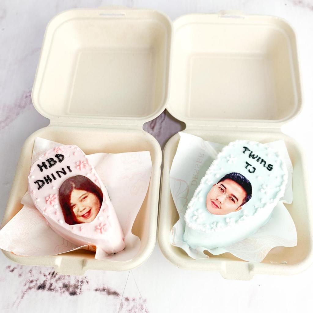 Kue Ulang Tahun/Birthday Cake/Korean Mini Cake/Korean Cake Love/Kue Birthday Jakarta