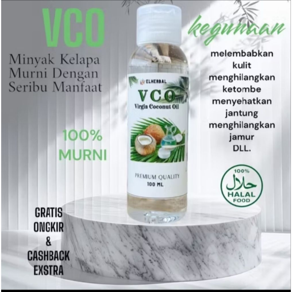 

VCO Minyak Kelapa Murni 100ml – Sehat, Alami & Terbaik