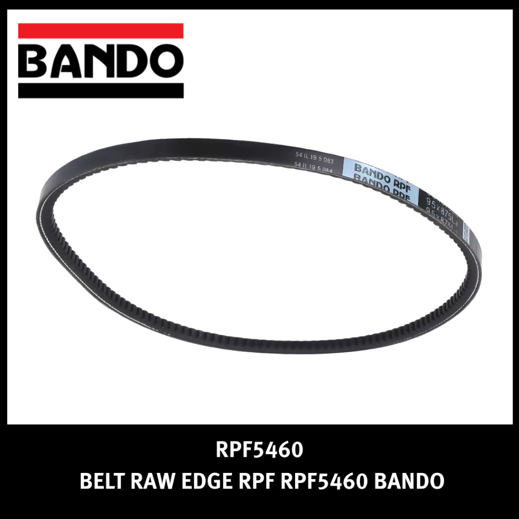 VANBELT RPF5460 BANDO BELT RAW EDGE RPF RPF 5460 FANBELT VBELT TALI KIPAS VAN BELT