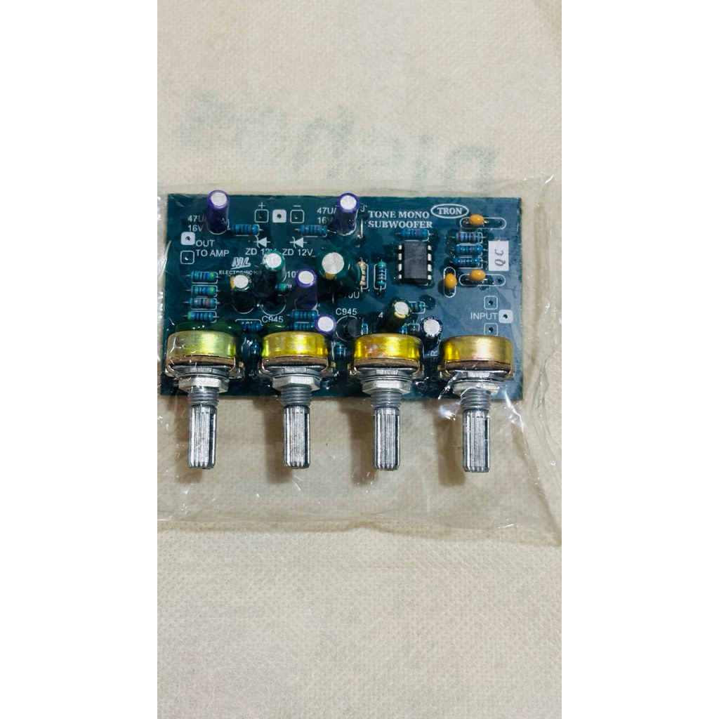 Tone control mono + Subwoofer