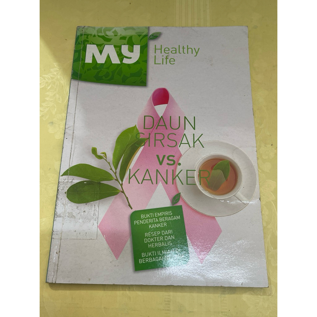 BUKU MY HEALTHY LIFE DAUN SIRSAK VS KANKER