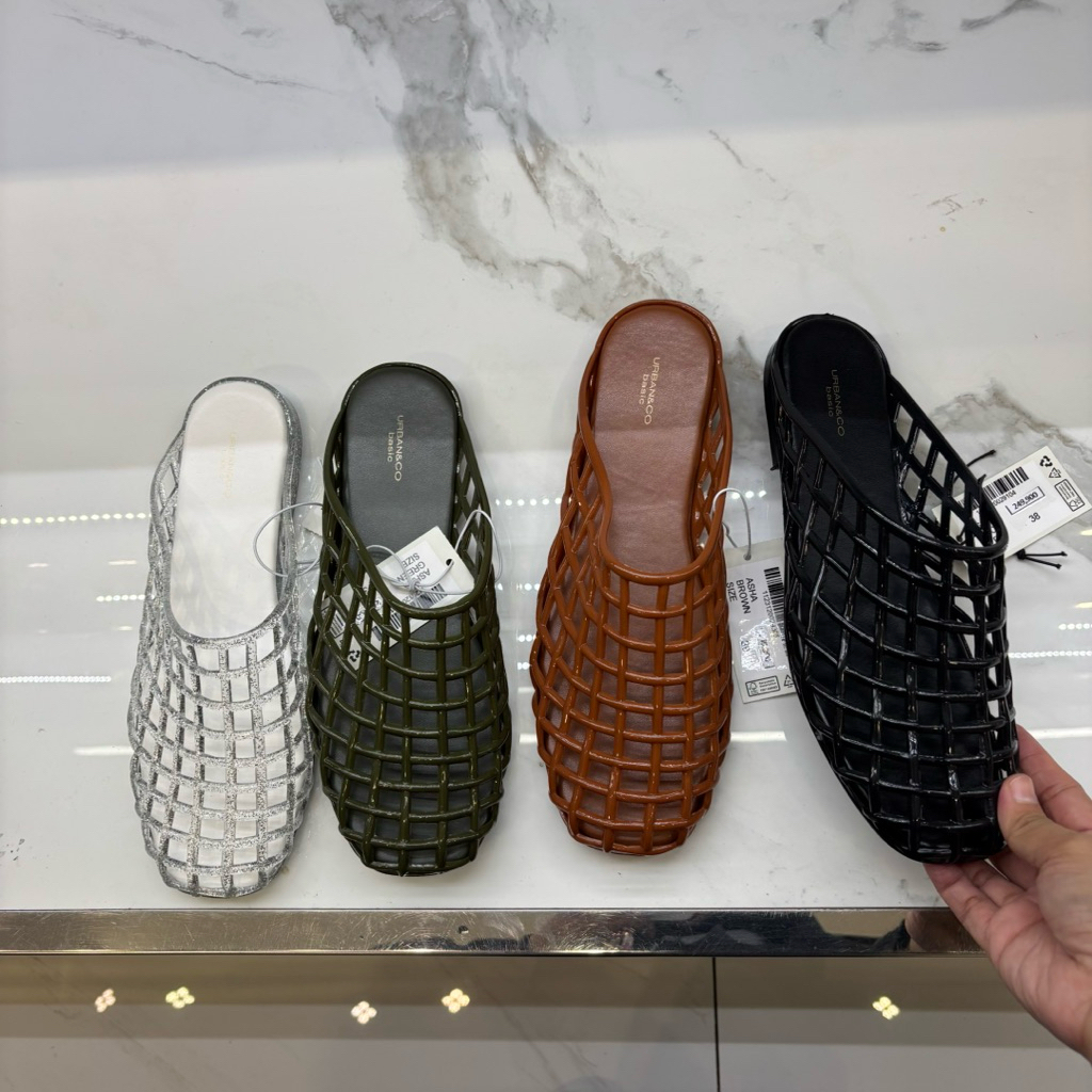 Sandal Urban&Co jelly Asha mules new arrival