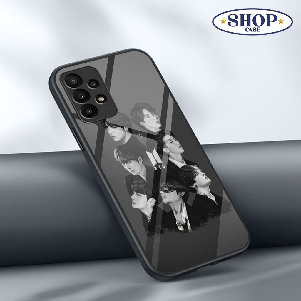 Casing Hp Untuk Samsung A23 / A32 / A52 / A52S / M32 5G - Fashion Kpop Bts Case Murah Hardcase Softc