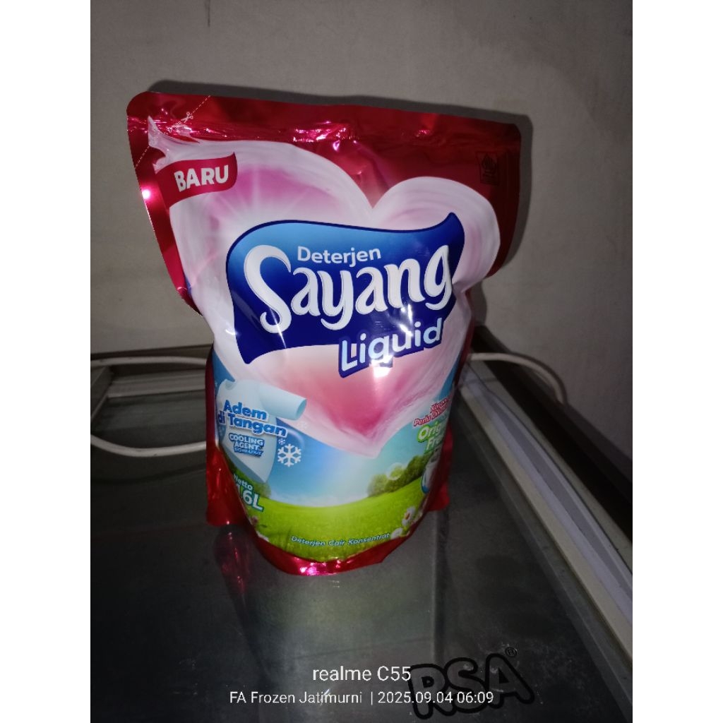 detergen sayang liquid 1.6L