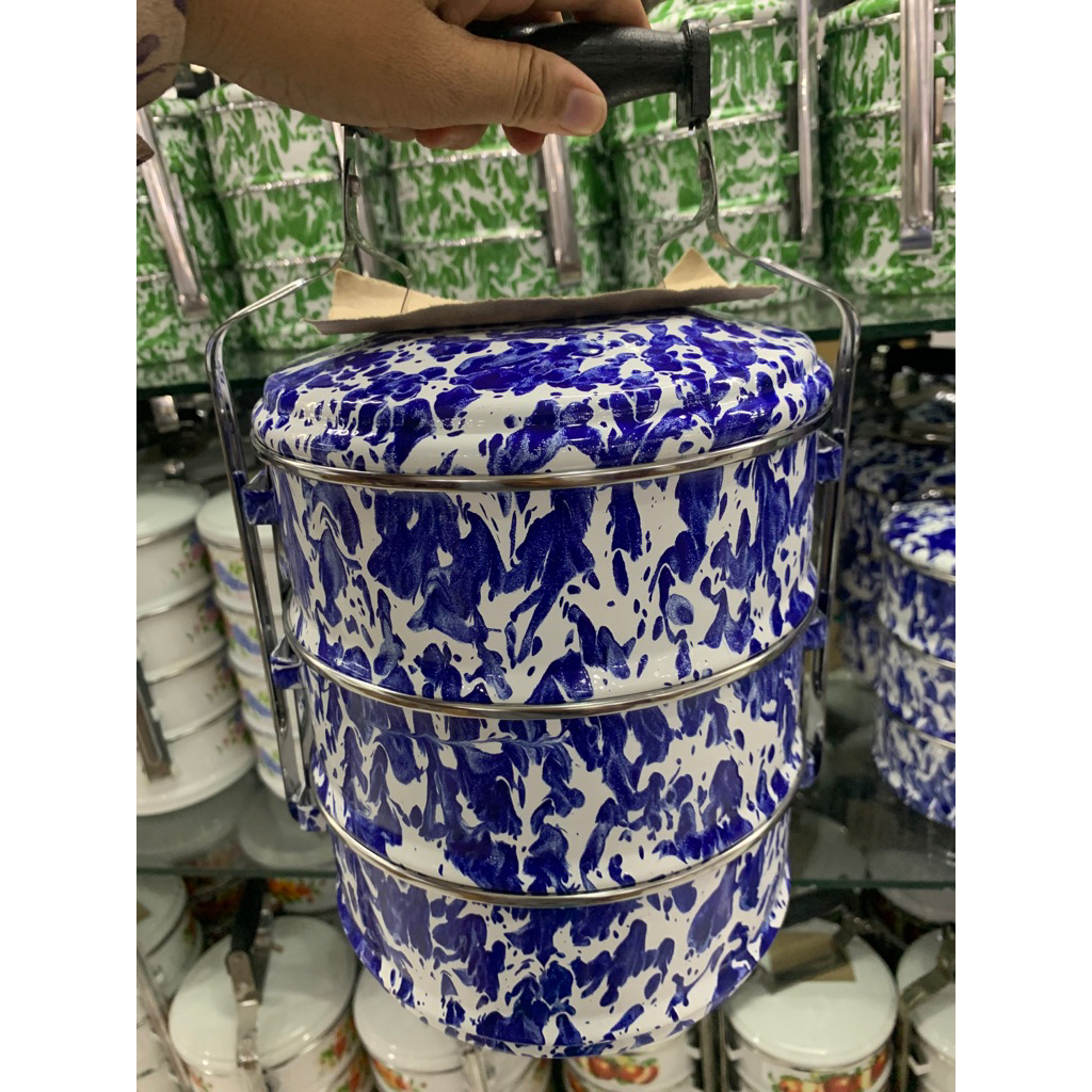 rantang blirik susun 3 D.18 cm