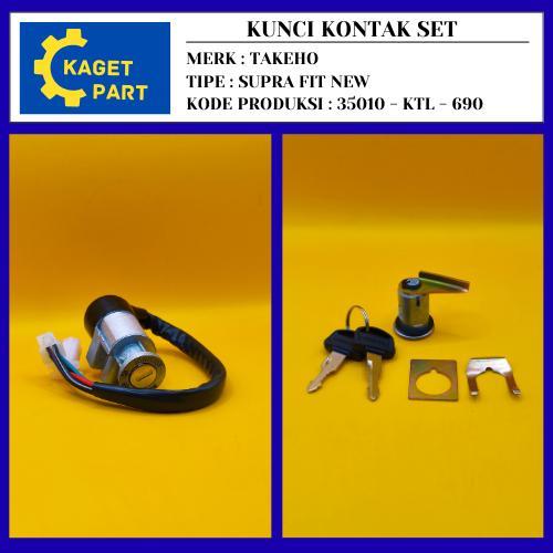 KUNCI KONTAK SET MERK TAKEHO TIPE SUPRA FIT NEW ( 35010 - KTL - 690 )