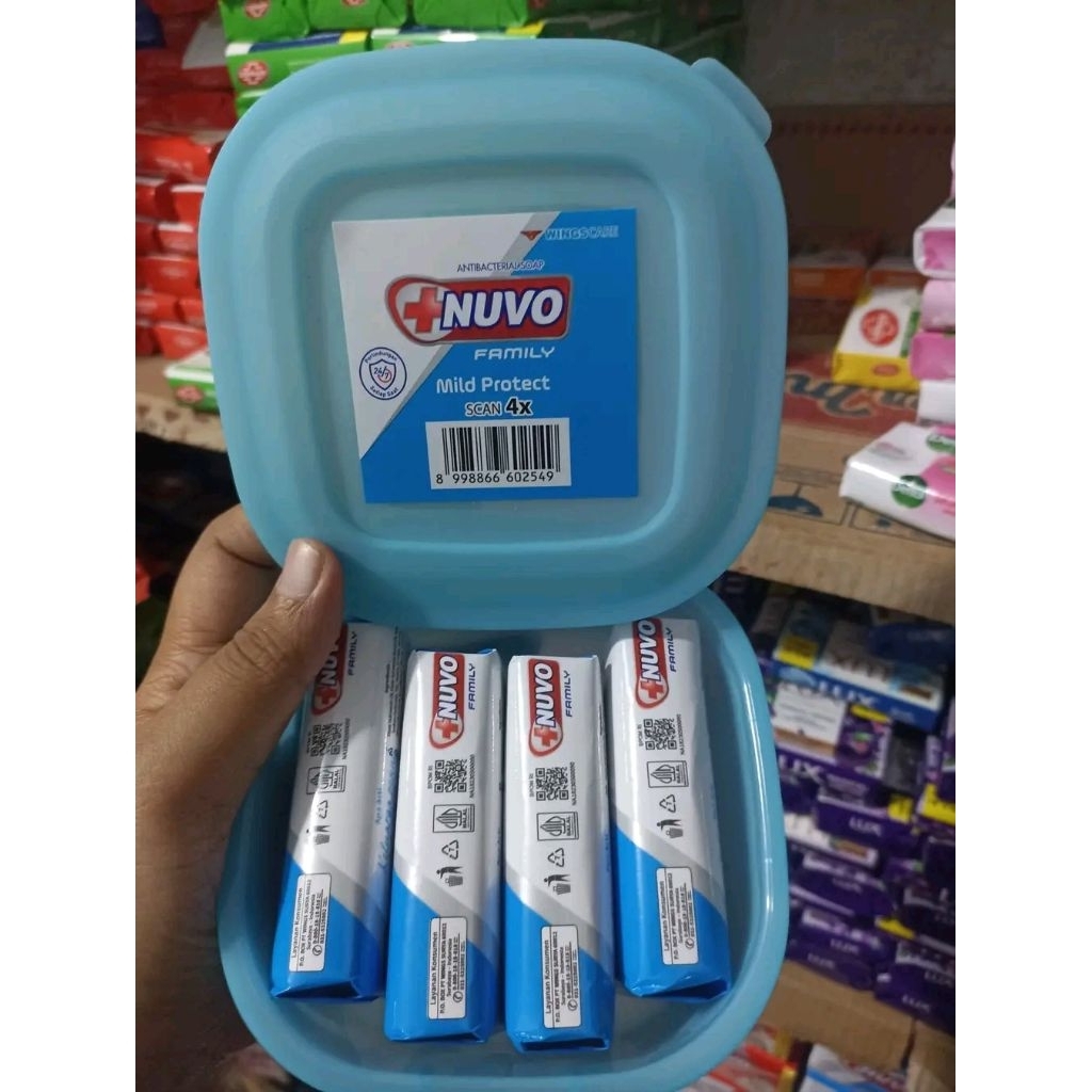 Nuvo tepak  isi 4sabun