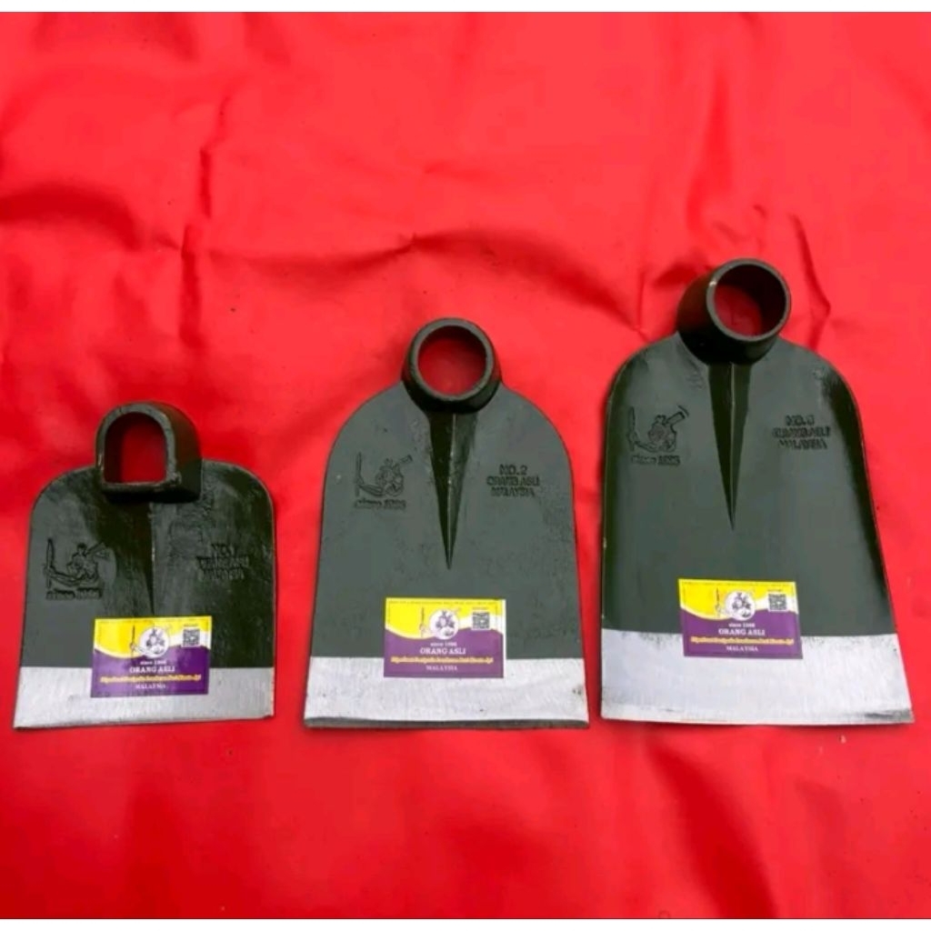 Cangkull petani (cap orang asli Malays)