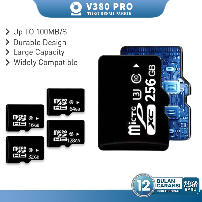 Micro SD Universal Original Kartu 16GB/32GB/64GB/128GB/256GB Kartu Memori SD