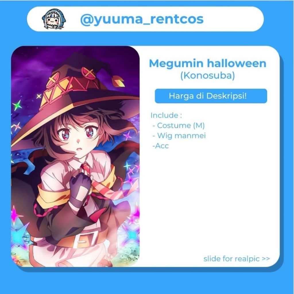 Rental megumin halloween