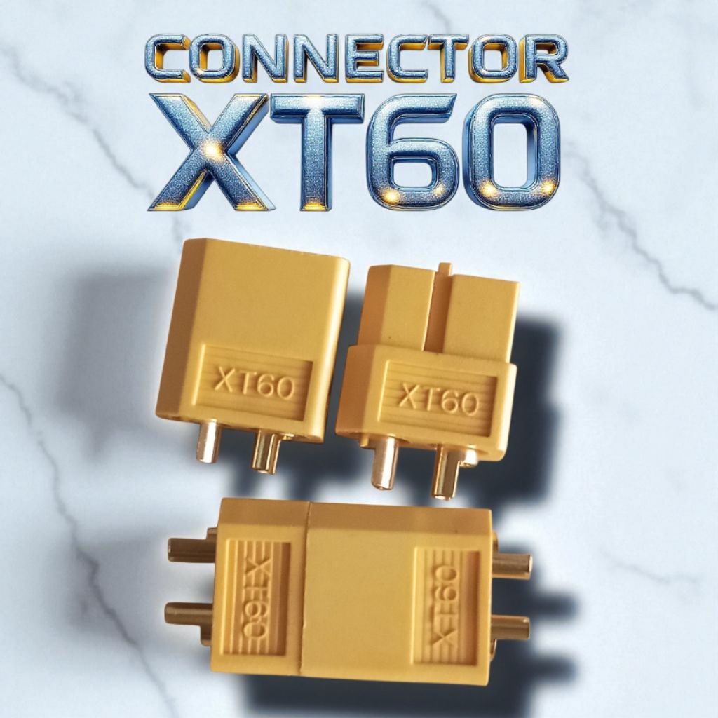 Connector, Socket XT60, XT90