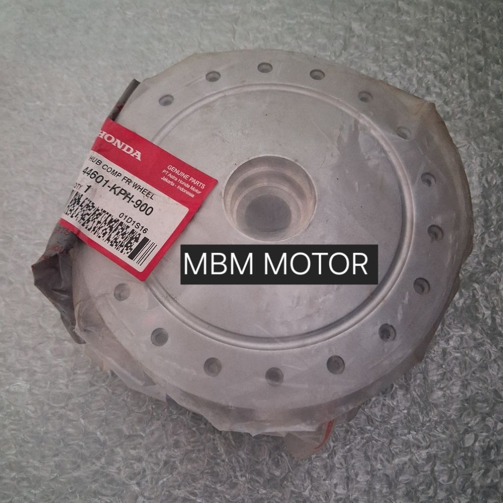 HUB COMP FR WHEEL TROMOL TEROMOL DEPAN HONDA KHARISMA KARISMA SUPRA X 125 FIT ORI AHM 44601-KPH-900
