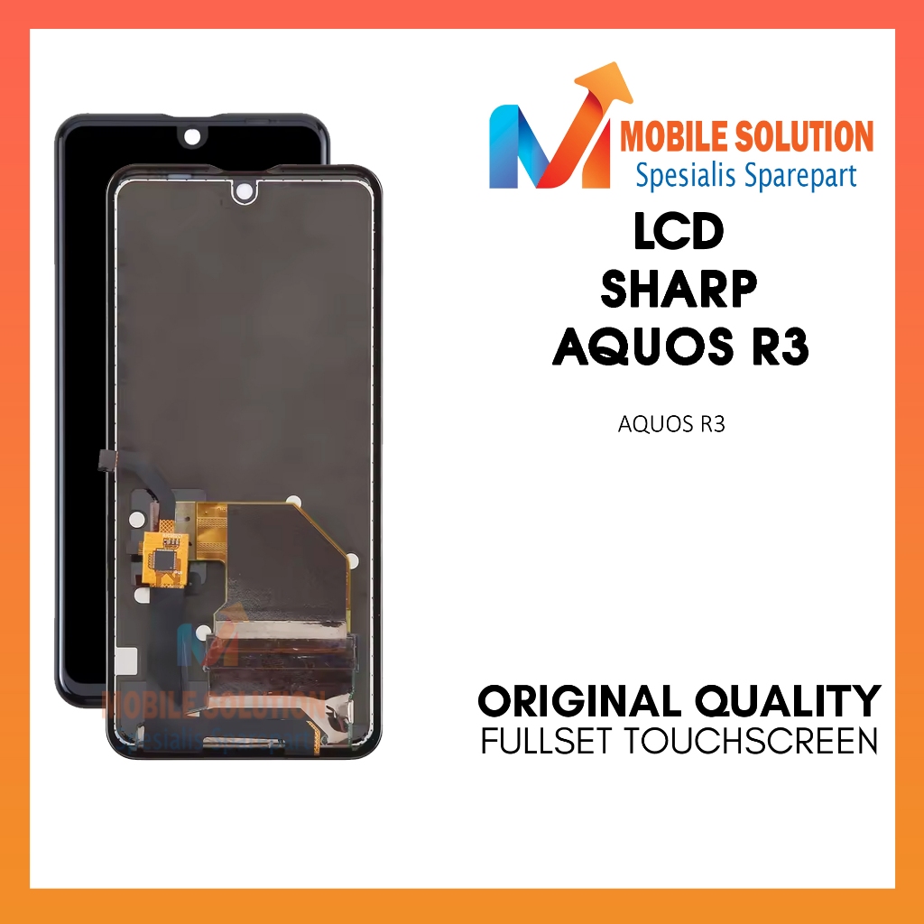 Grosir LCD Sharp Aquos R3 - Fullset Touchscreen
