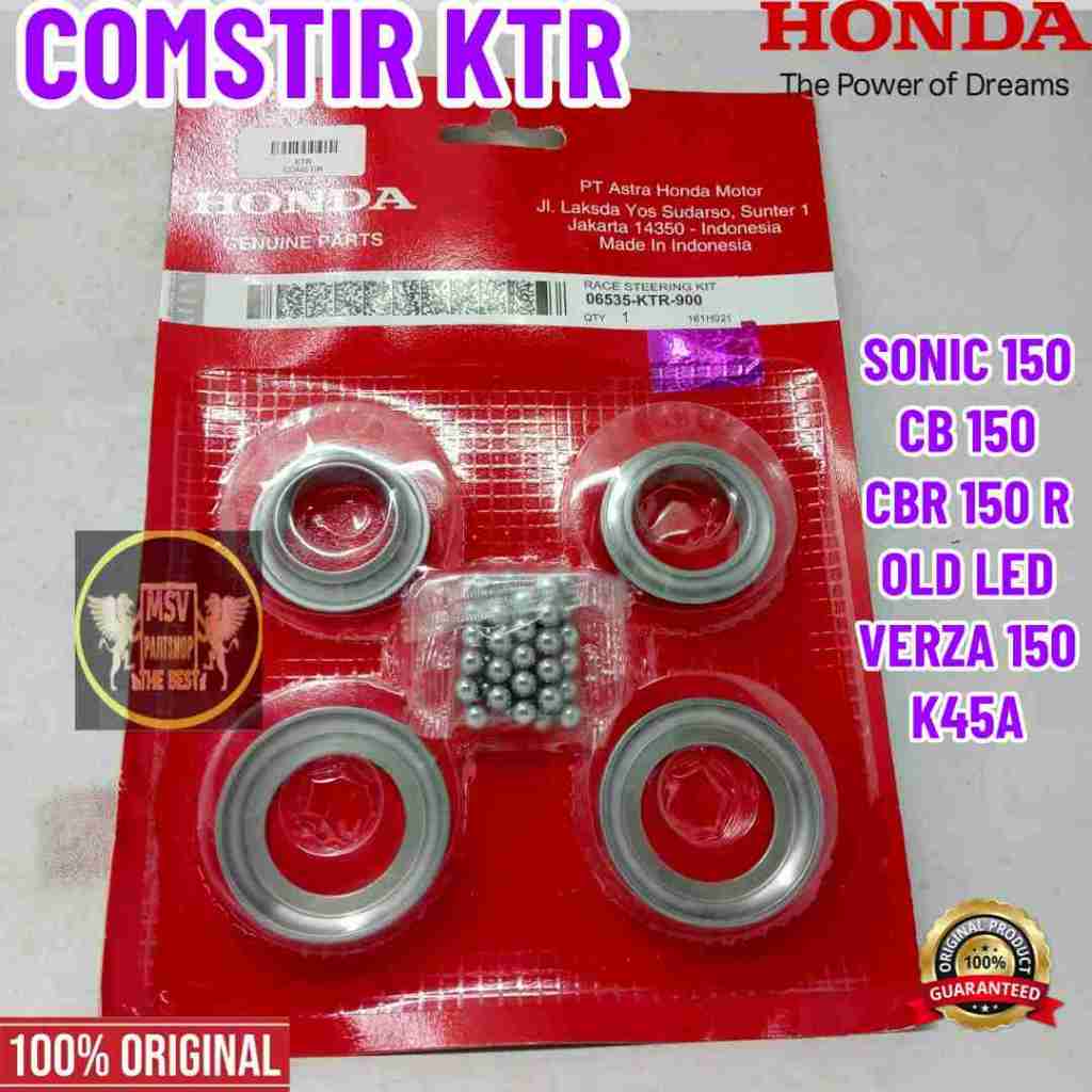 KOMSTIR HONDA KODE (06535-KTR-900) ASLI ORIGINAL PRESISI COMSTIR SONIC CB CBR 150 R Old LED ORIGINAL