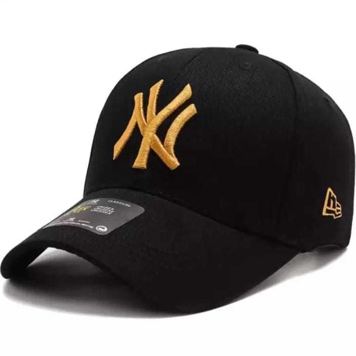 Topi Baseball NY VETEMENTS Pria Wanita Fashion Snapback Import Cap New York Gold Original