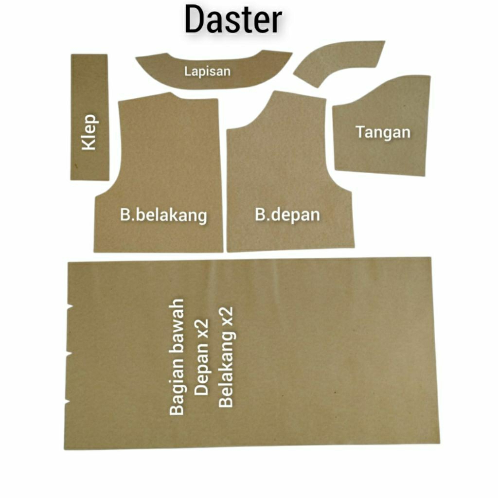 pola instan daster dewasa