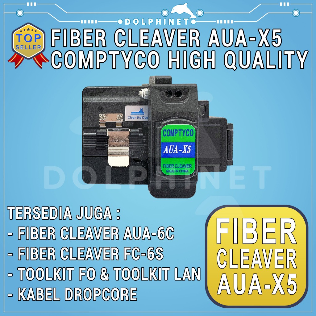 AUA-X5 Fiber Cleaver Cutter Fiber Optik Comptyco Cocok Untuk Splicer / SKL-8A Premium Version AUA-X5