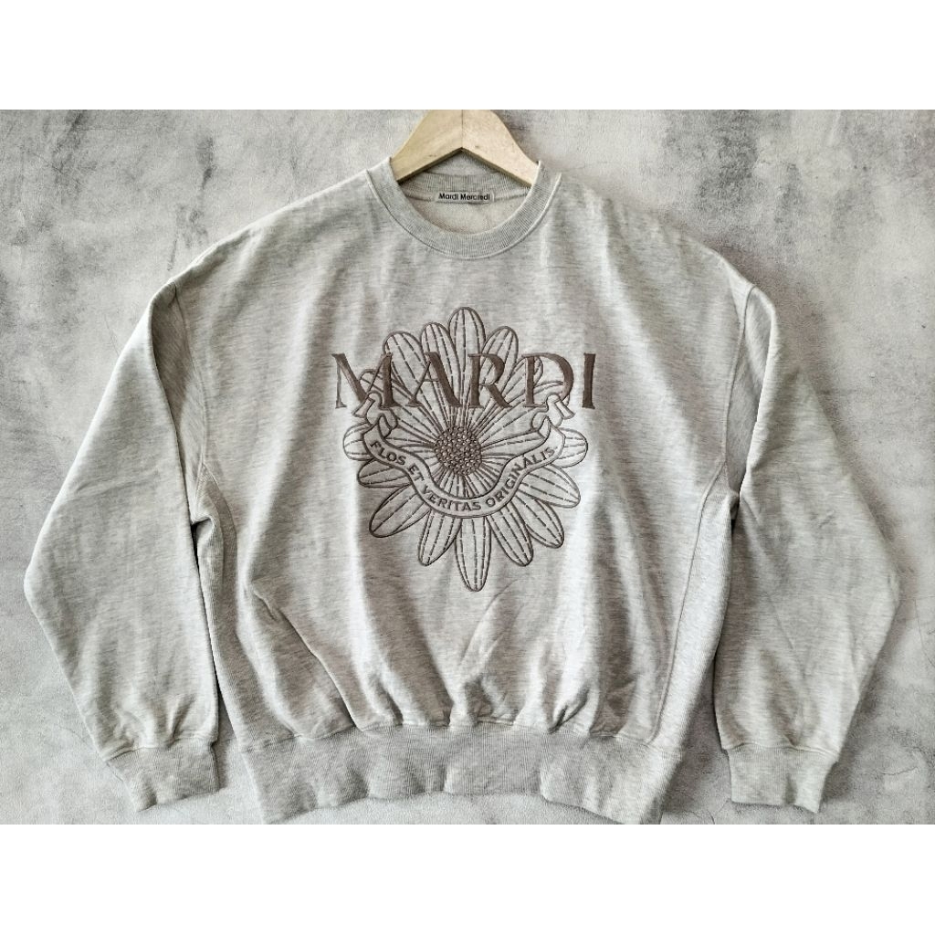 Jual Kaos, Hoodie, kemeja, Crewneck Mardi Mercredi full bordir second