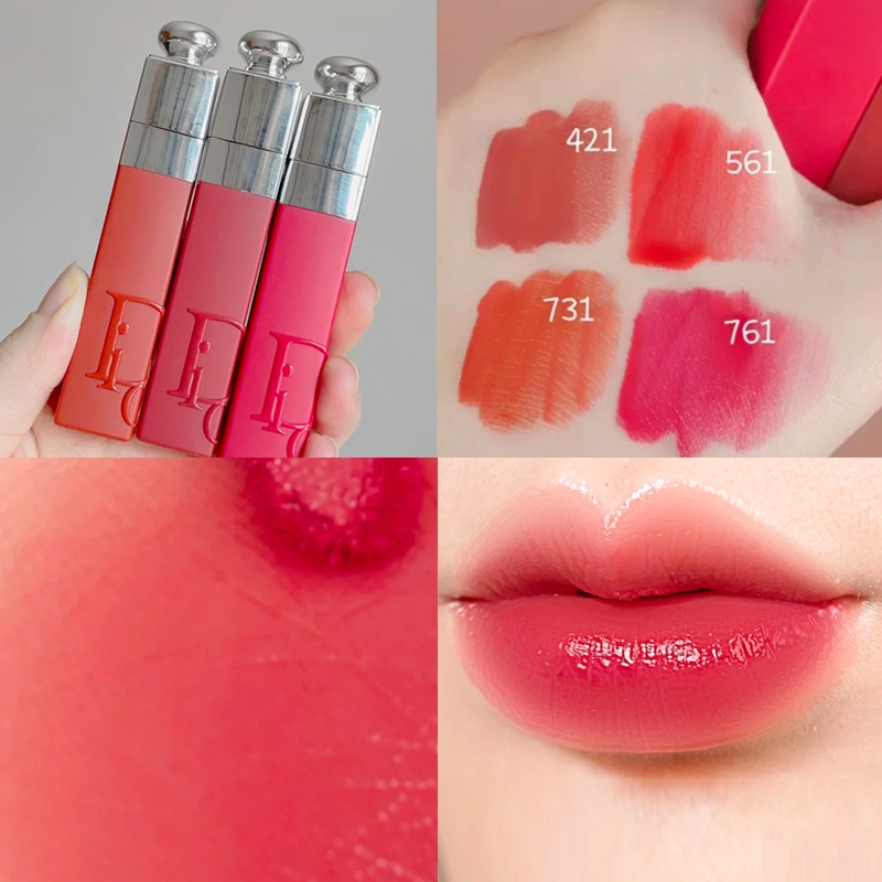 Dior Addict Lip Tint New Formula Lip Tattoo Hydrating no-transfer Full Size #541#421#451#651#771/5ml