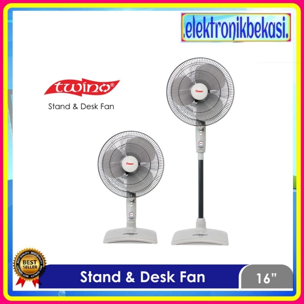 STAND FAN COSMOS 16 SN / KIPAS ANGIN BERDIRI COSMOS 16 INCH / COSMOS 16SN