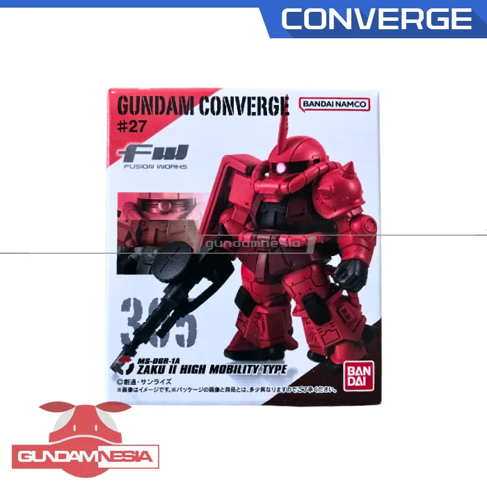 [Converge] Zaku II High-Mobility (Char Aznable Use) – FW Gundam Converge No. 27