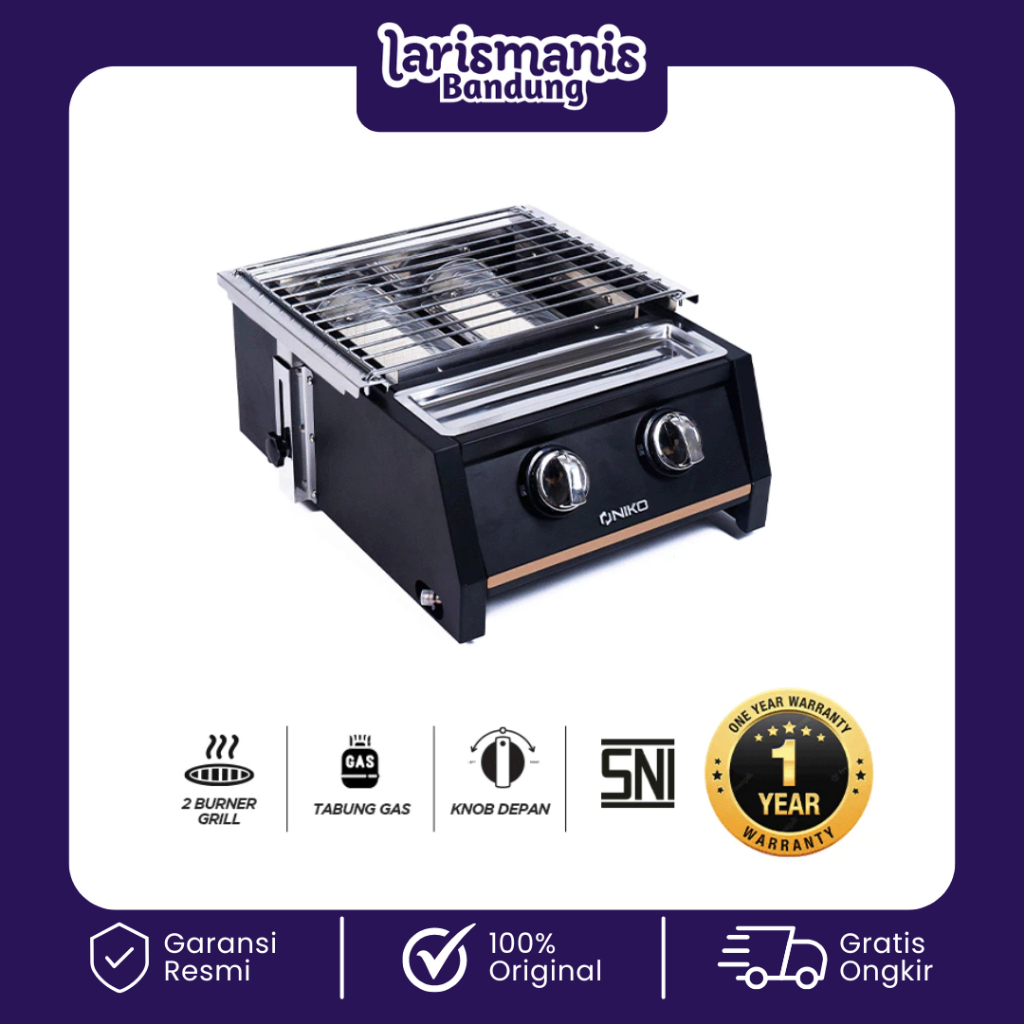 NIKO KATO Kompor Grill KGR-21 Kompor Pemanggang Daging KGR-31