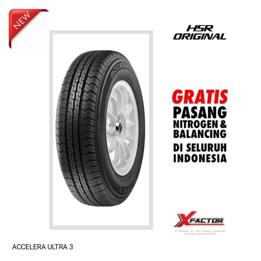 195/70 R15 BAN MOBIL ACCELERA ULTRA 3 195 70 R15 PRODUKSI TERBARU GRATIS PASANG BALANCING
