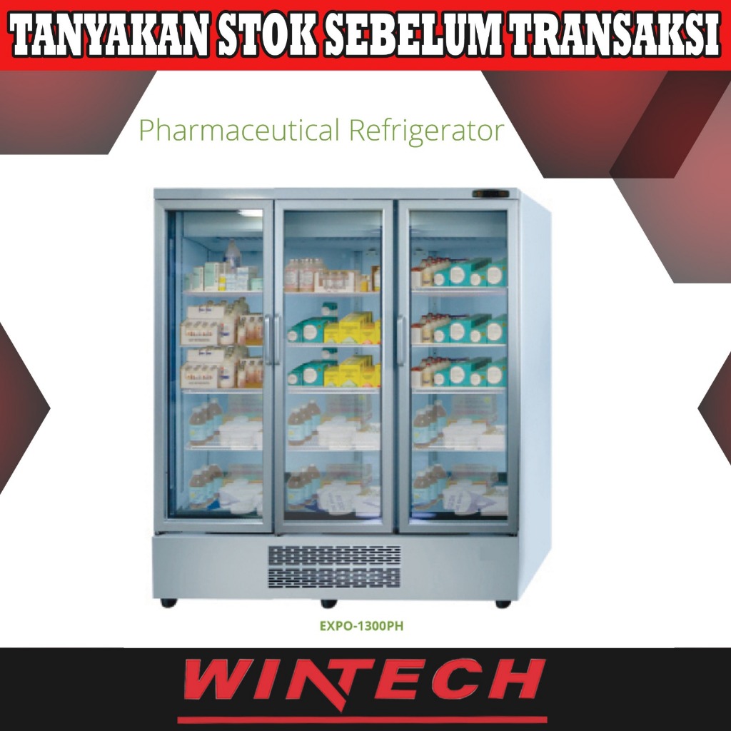 Gea EXPO-1300PH Pharmaceutical Refrigerator - Kulkas Obat - Penyimpanan Obat - Kulkas Farmasi