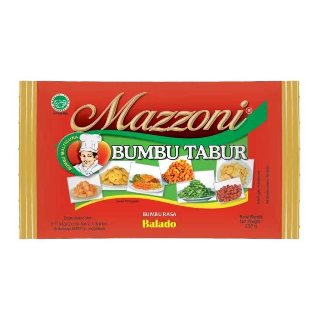 BUMBU TABUR BALADO 250 GRAM / BUMBU TABUR MURAH RASA BALADO