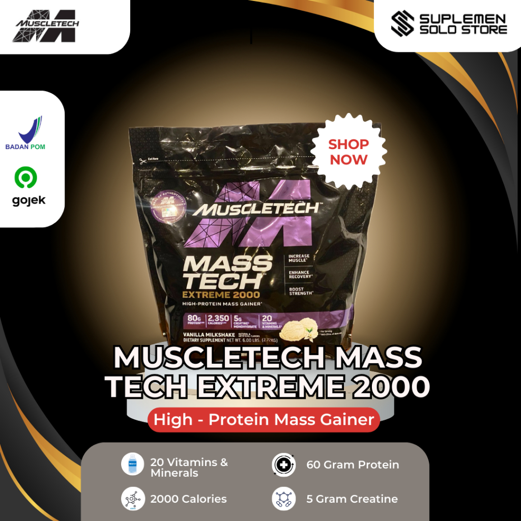 MUSCLETECH Masstech Extreme 2000 6lbs/2.7 kg