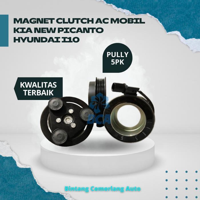 MAGNET CLUTCH AC MOBIL KIA NEW PICANTO HYUNDAI i10