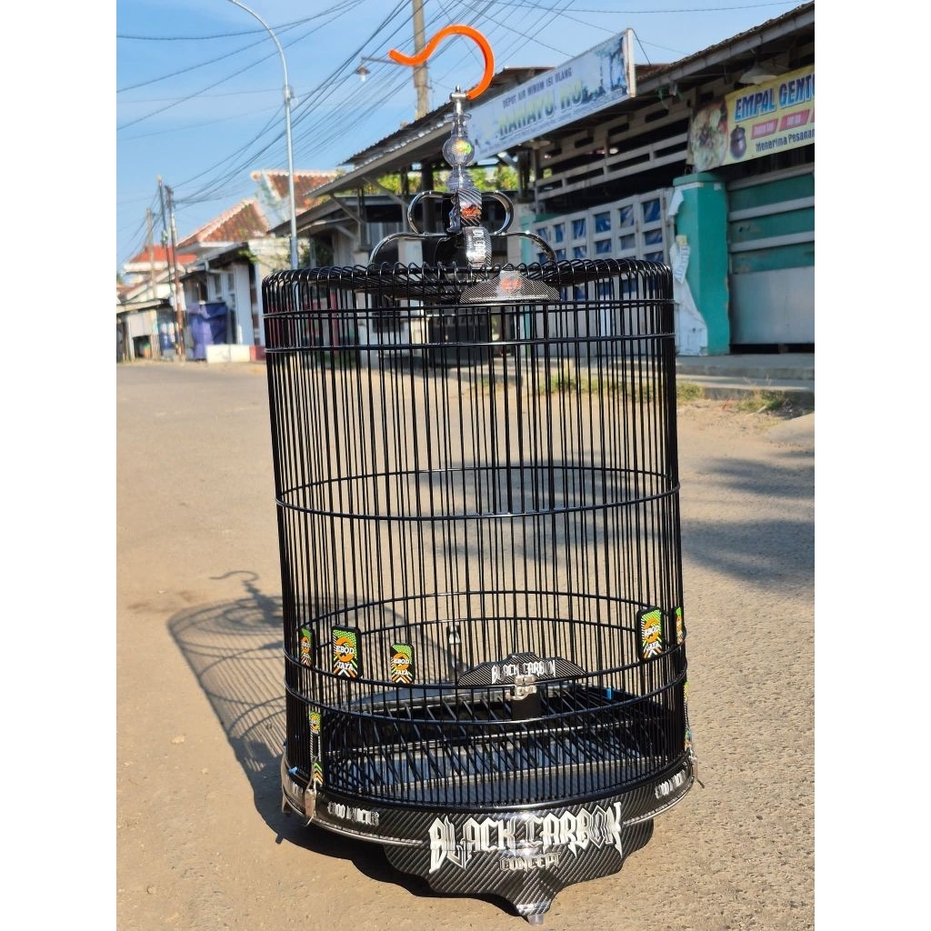 SANGKAR MURAI DECAL NO. 2 EBOD JAYA INVICTUS SERIE BLACK CARBON