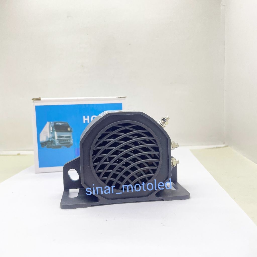 Alarm Mundur 3 Suara Mobil / Backhorn Klakson Mundur Mobil Truk & bus 12 Volt & 24 Volt