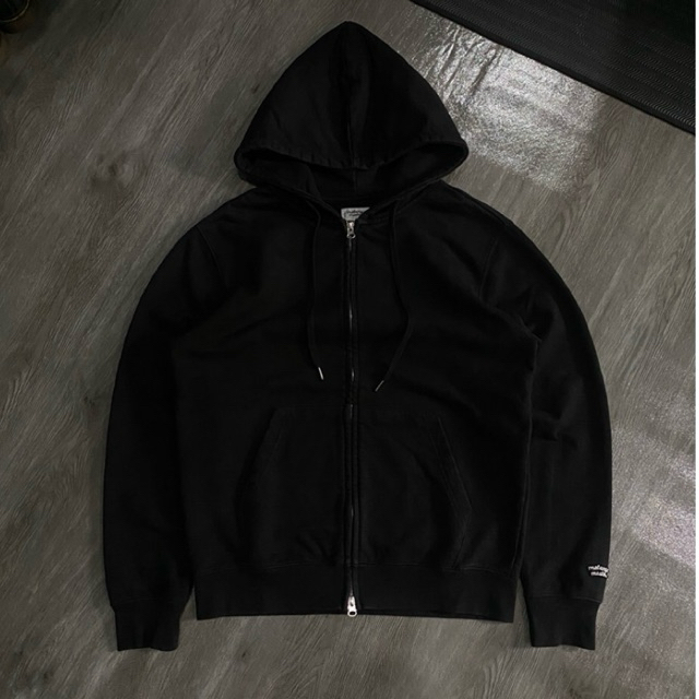 hoodie double zip melange master