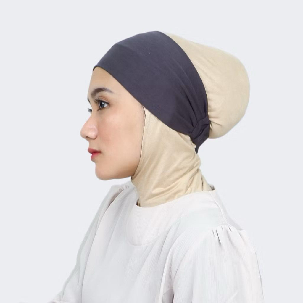 Ciput bandana kaos/inner bandana kaos premium/bando kaos karet belakang
