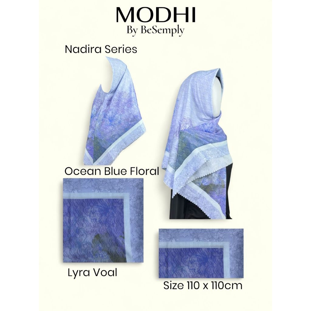 Hijab MODHI Series "NADIRA"