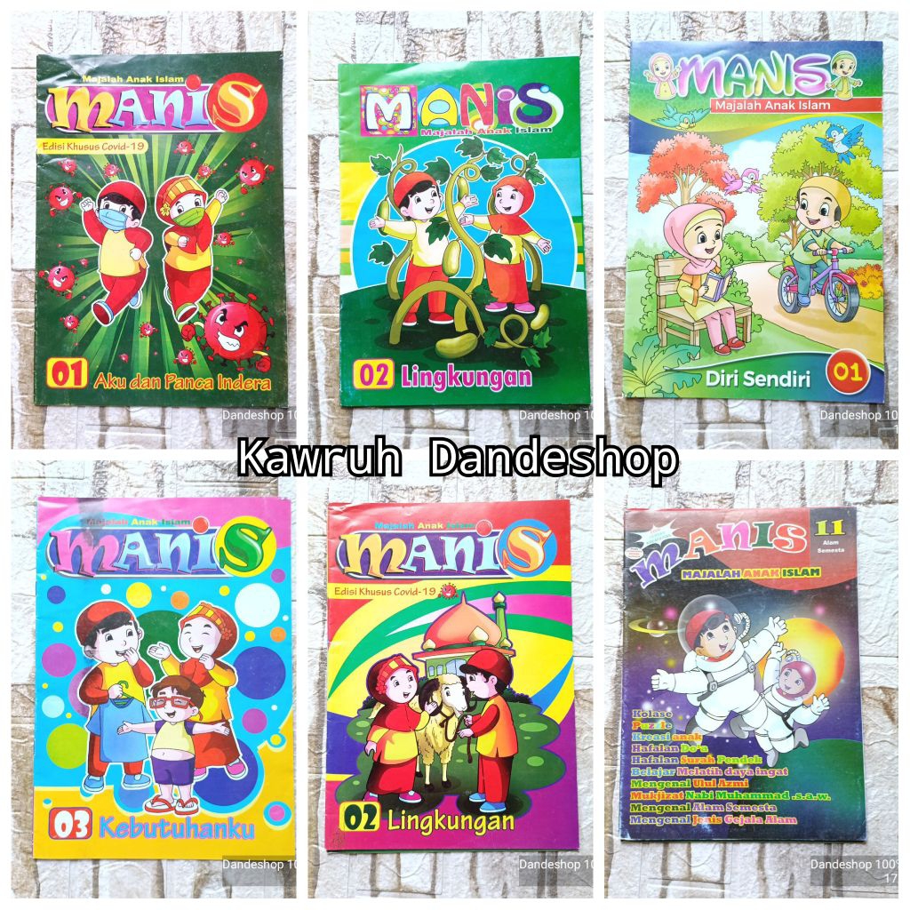 Manis Majalah Anak Islam - Aktivitas Mewarnai dll