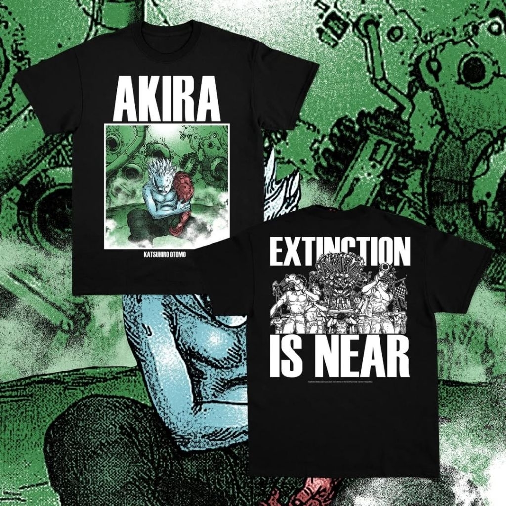 [ORI] Akira Tee Katun Gildan 20s Size L Kaos Pria