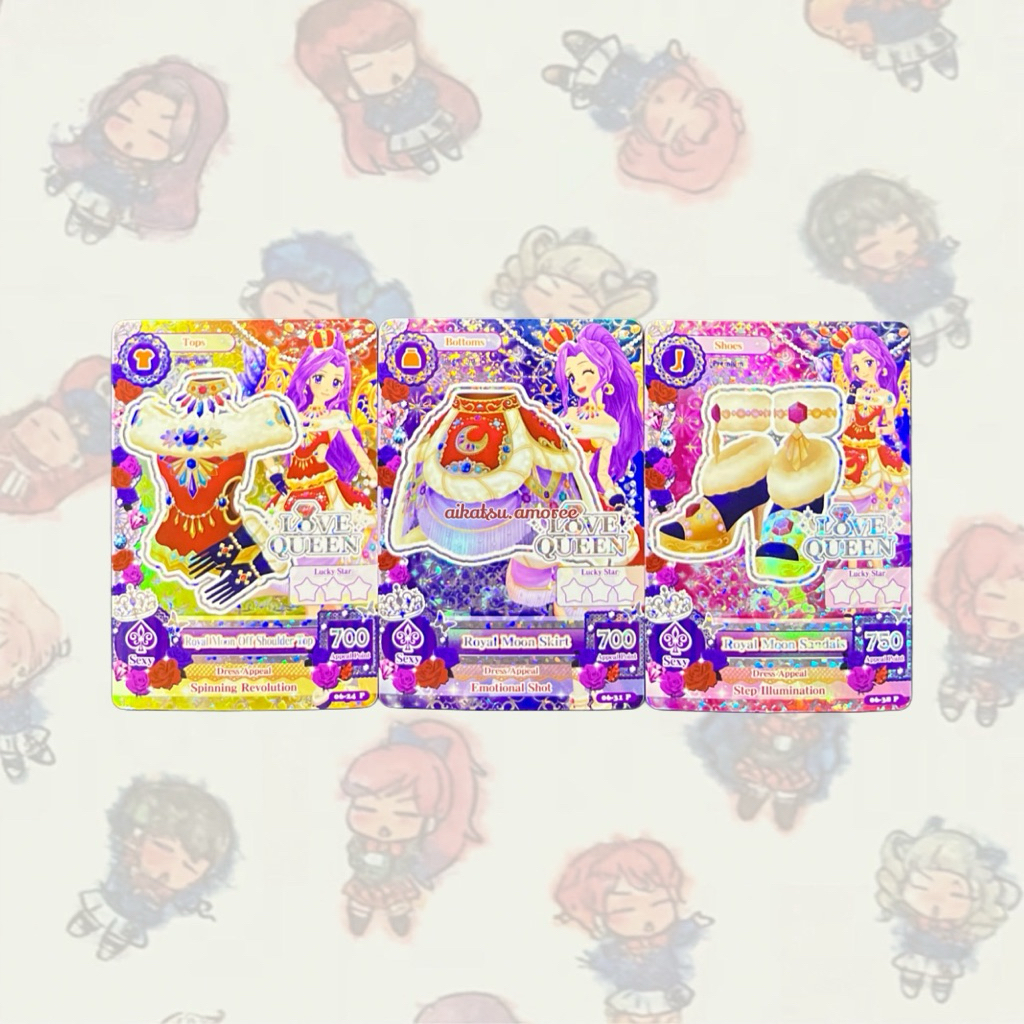 Aikatsu Premium Love Queen Royal Moon Set Mizuki Kanzaki