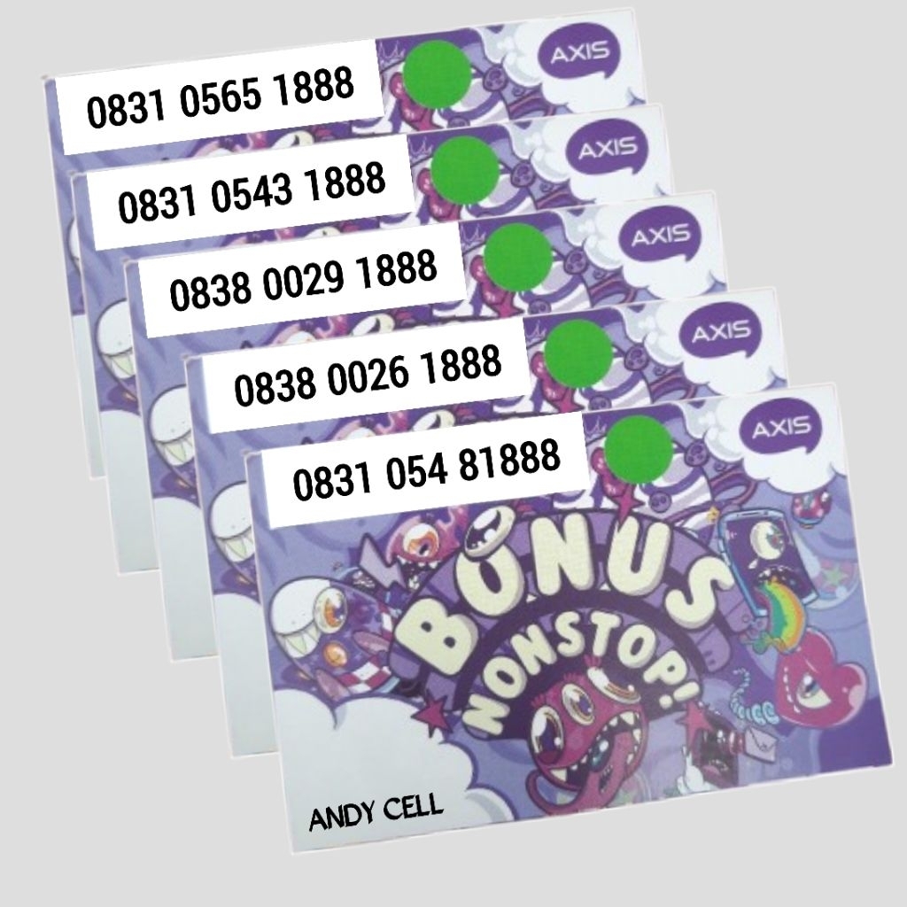 nomor cantik Axis triple 888