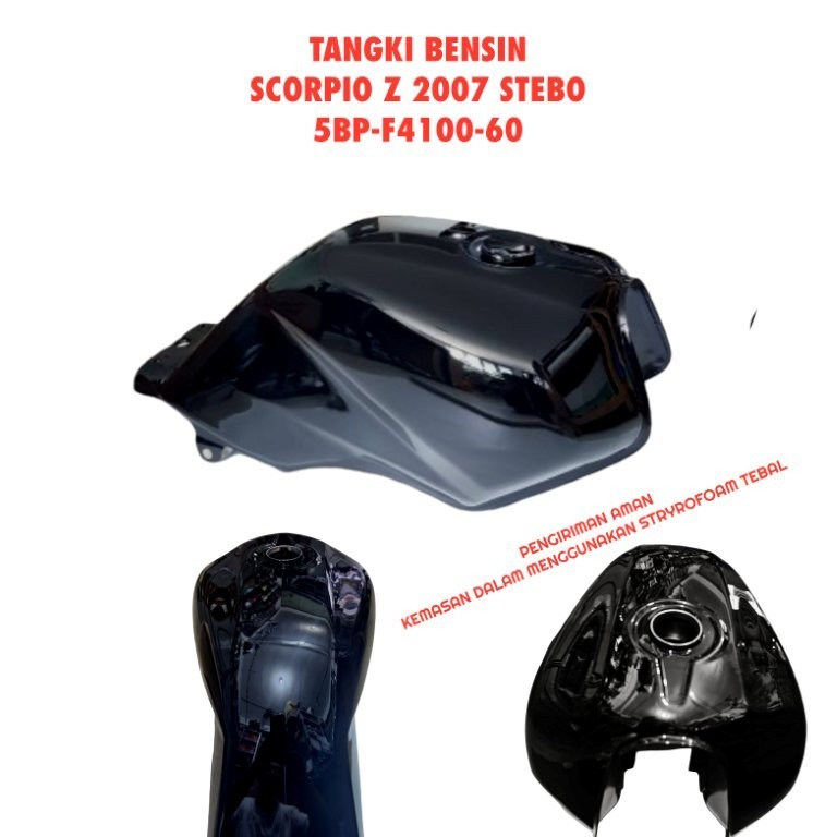 TENGKI TANGKI BENSIN SCORPIO 2005 2006 2007 2008 2009 2010 STEBO HITAM GRADE SUPER